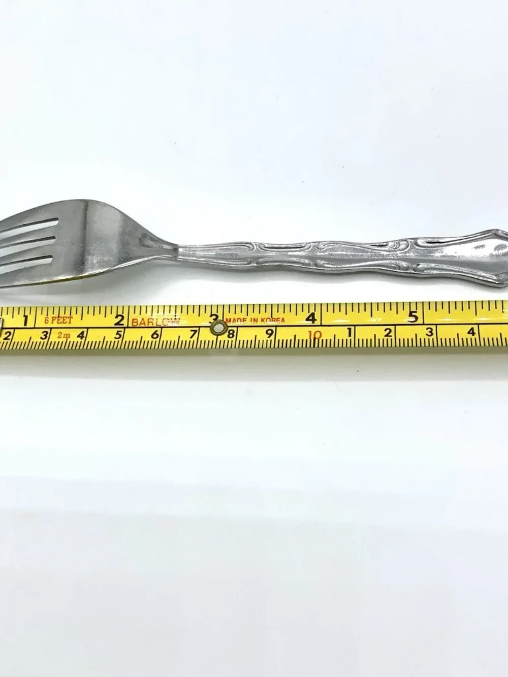 Vtg Oneida Stainless Salad Fork Tea Spoon Northland Carlyle Flatware Korea 8 Pc